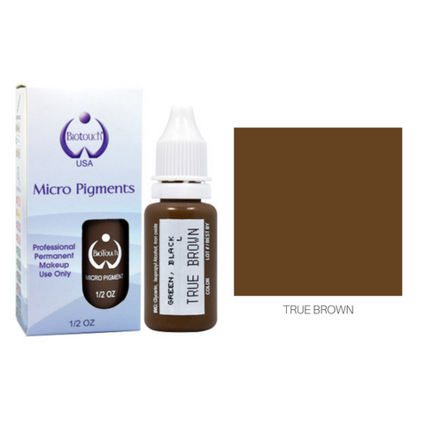 Biotouch Micropigment TRUE BROWN Permanent Makeup
