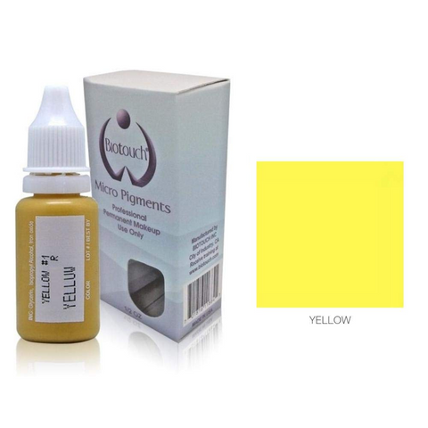 Biotouch Micropigment YELLOW Permanent Makeup