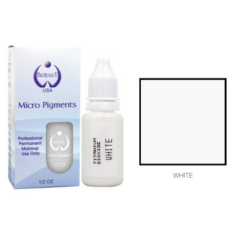 Biotouch Micropigment WHITE Permanent Makeup