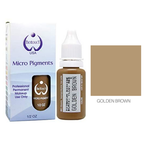 Biotouch Micropigment GOLDEN BROWN Permanent Makeup