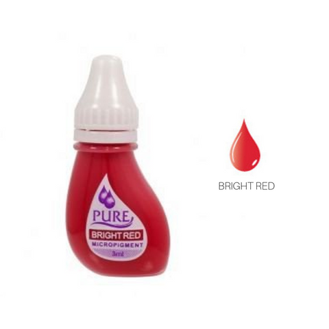Biotouch Pure Pigment BRIGHT RED Permanent Makeup